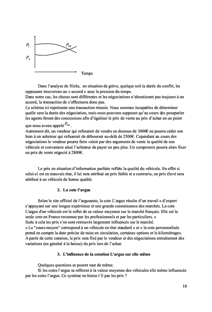 Le marché de l'automobile d'occasion
