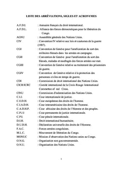 Droit à la réparation des dommages dus aux graves violations du DIH