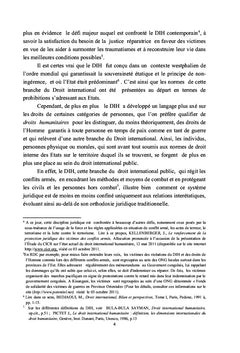 Droit à la réparation des dommages dus aux graves violations du DIH