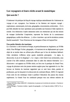 Blogueurs-voyageurs : une expérience du voyage modifiée