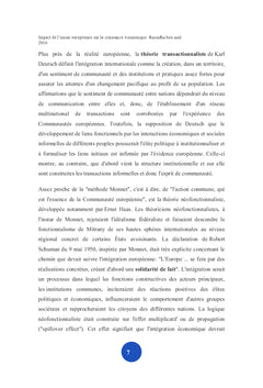 Impact de l'union europeenne sur la croissance economique