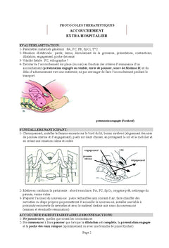 Protocoles therapeutiques aux urgences et en reanimation