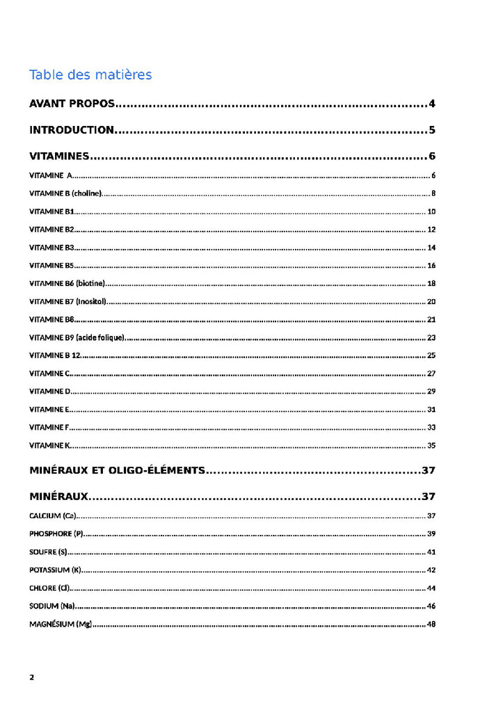 Tout simplement Vitamines, Mineraux et Oligo-elements
