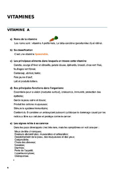 Tout simplement Vitamines, Mineraux et Oligo-elements