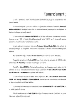 Etude de la salinité des sols par détection électromagnétique