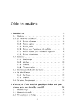 Interfaces et comportements interactifs des robots personnels