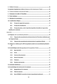 Mesure echographique du col uterin et risque d'accouchement premature