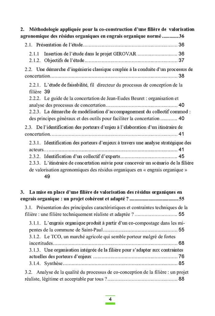 Co-construction d'une filière de valorisation agricole à la Réunion