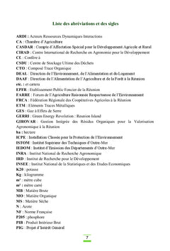 Co-construction d'une filière de valorisation agricole à la Réunion
