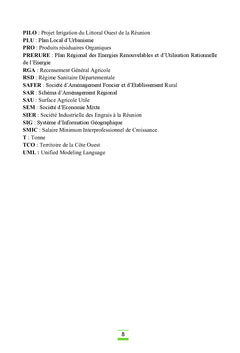 Co-construction d'une filière de valorisation agricole à la Réunion