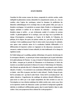 Genre et sens sexue des cursus scolaires