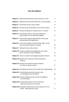Pouvoir fertilisant et toxicité des eaux usées et des boues d'une STEP