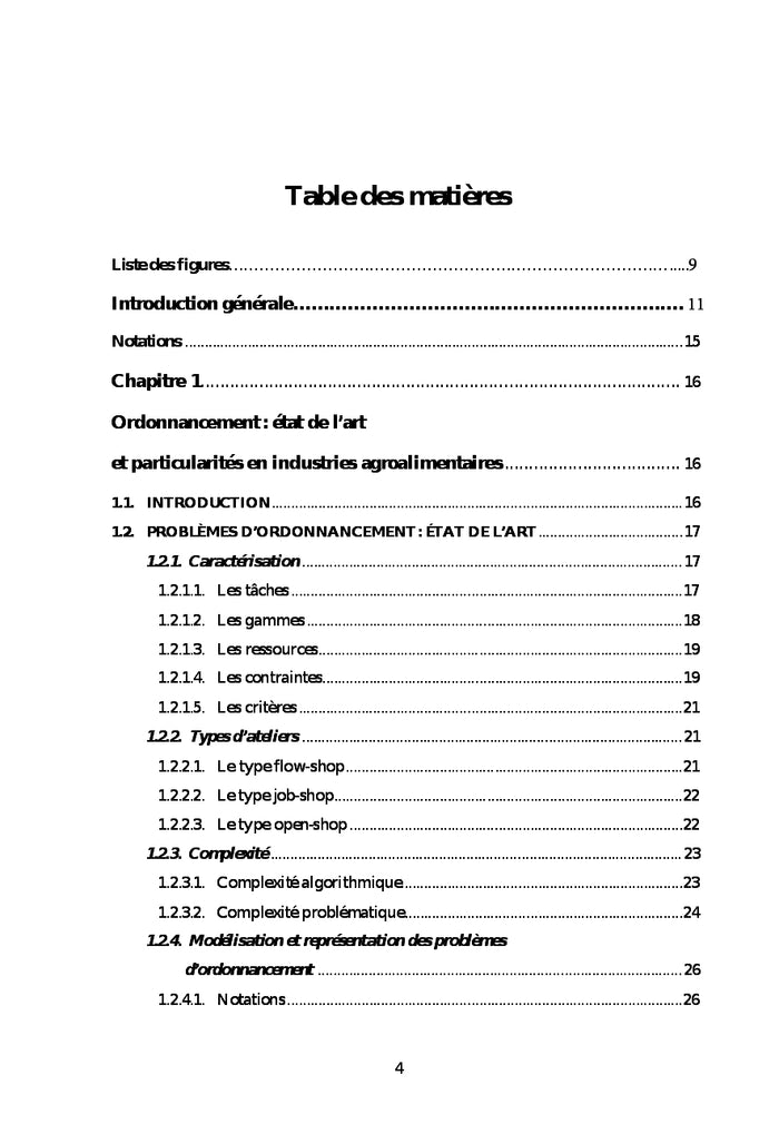 Ordonnancement dynamique dans les industries agroalimentaires