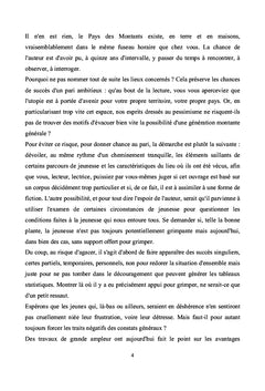 Au pays des Montants - Utopie d'une jeunesse en progrès