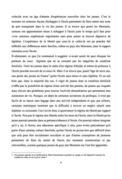 Au pays des Montants - Utopie d'une jeunesse en progrès