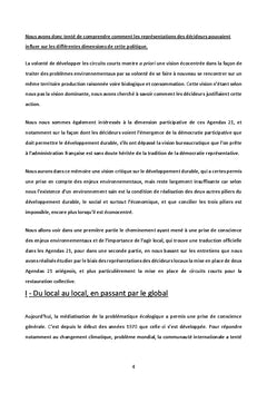 Du local au local, en passant par le global