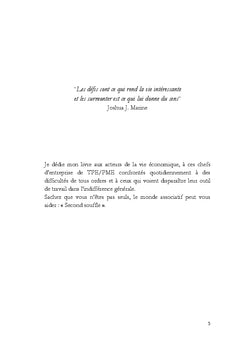 Une faillite, leçon de vie