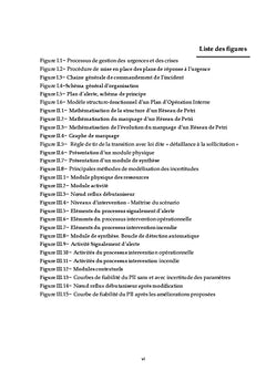 Evaluation de la performance des plans internes d'intervention