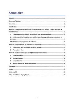 Les applications mobiles dans l'événementiel