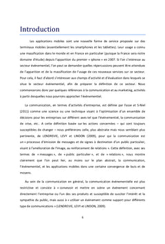 Les applications mobiles dans l'événementiel
