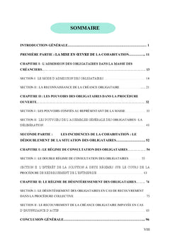 Les masses des obligataires et les procedures collectives OHADA