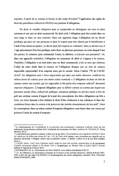 Les masses des obligataires et les procedures collectives OHADA