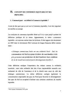 Le Commerce Équitable, opportunité du bien-être en Afrique de l'Est?