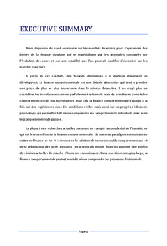 La finance comportementale, le nouveau paradigme financier?