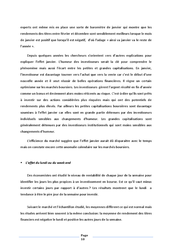 La finance comportementale, le nouveau paradigme financier?