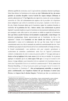 La QPC: instrument de renforcement des juridictions ordinaires