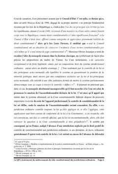 La QPC: instrument de renforcement des juridictions ordinaires