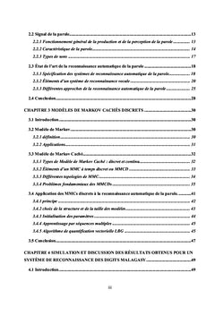 Reconnaissance automatique de mot isolé: modélisation par MMC discret