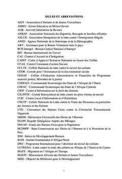 La traite des personnes en Afrique de l'Ouest