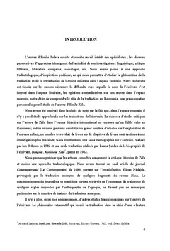 Traduire et retraduire l'oeuvre d'Emile Zola en roumain
