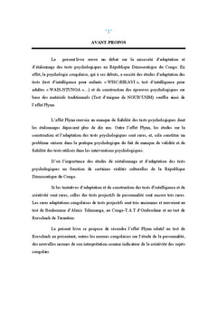 La validité du test de Rorschach comme mesure de la pensée divergente