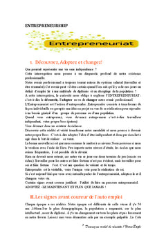 Un Nouvel elan Vers le succes (Tome 2)