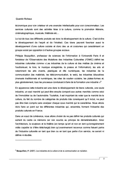 La dematerialisation des produits culturels