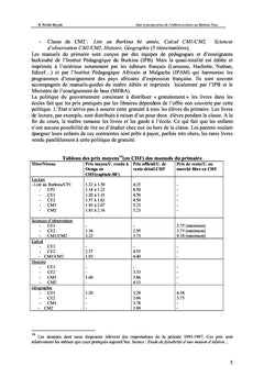 Etat et perspectives de l'édition scolaire au Burkina Faso