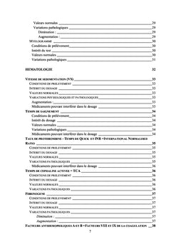 La Biologie medicale