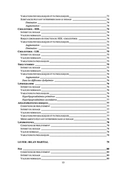La Biologie medicale
