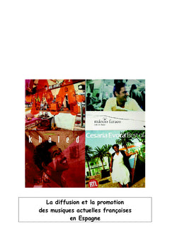 La diffusion & la promotion des musiques françaises en Espagne