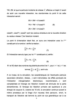 Dommages radio-induits par des électrons de différentes énergies