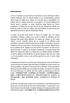 Le développement de clusters arrivés tardivement en Chine