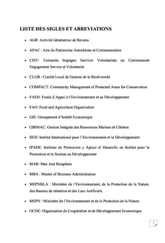 L'approche participative dans la protection de l'environnement