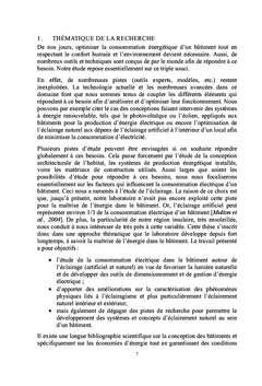 Integration de modeles d'eclairage A un code de calcul en bAtiment