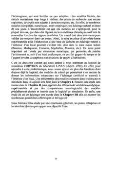 Integration de modeles d'eclairage A un code de calcul en bAtiment