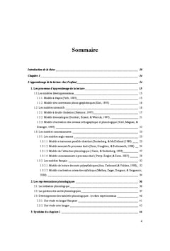 Rôle de la syllabe chez l'apprenti lecteur
