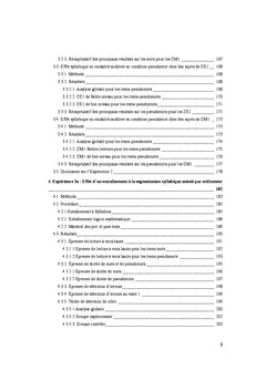 Rôle de la syllabe chez l'apprenti lecteur