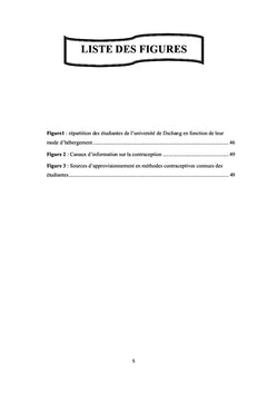Besoins en interventions pour améliorer l'accès à la contraception
