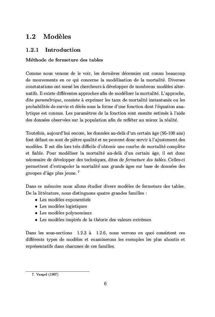 Mortalité aux grands âges